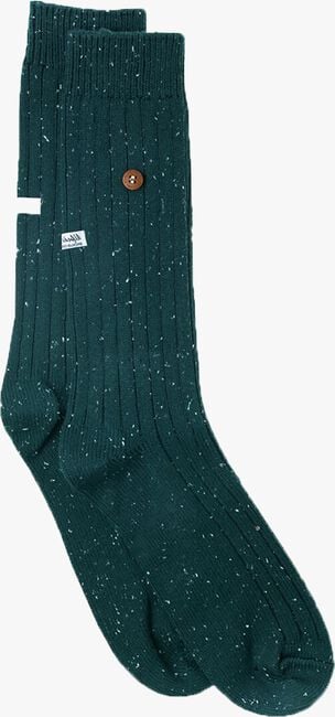 Grüne ALFREDO GONZALES Socken SPECKLED COTTON - large