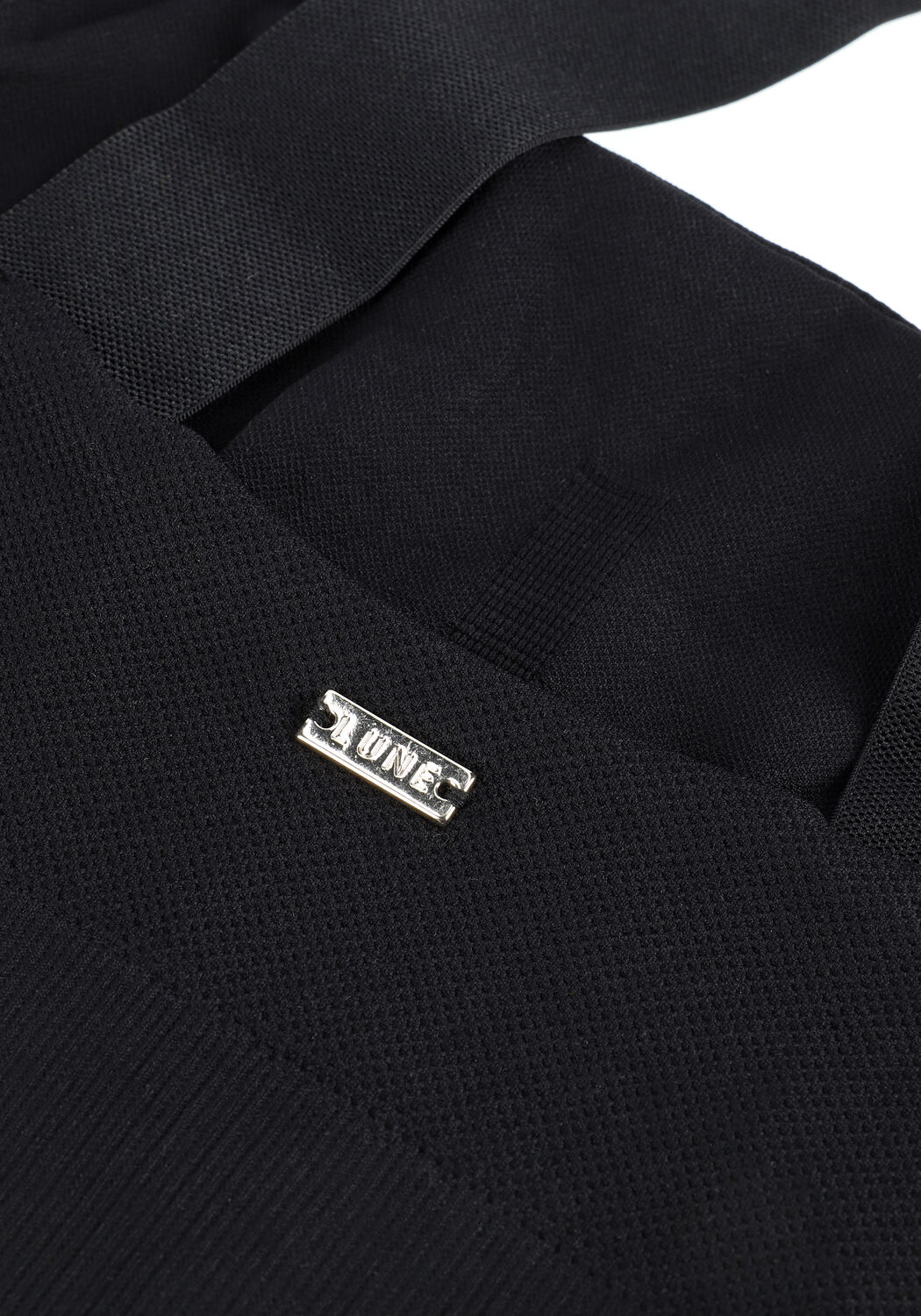 Schwarze LUNE ACTIVE Top BANDEAU PIQUE BRA - large