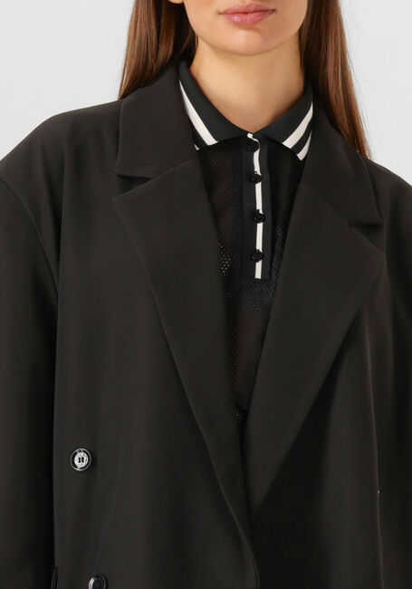 Schwarze ALIX THE LABEL Blazer LADIES WOVEN DOUBLE BREASTED BLAZER - large