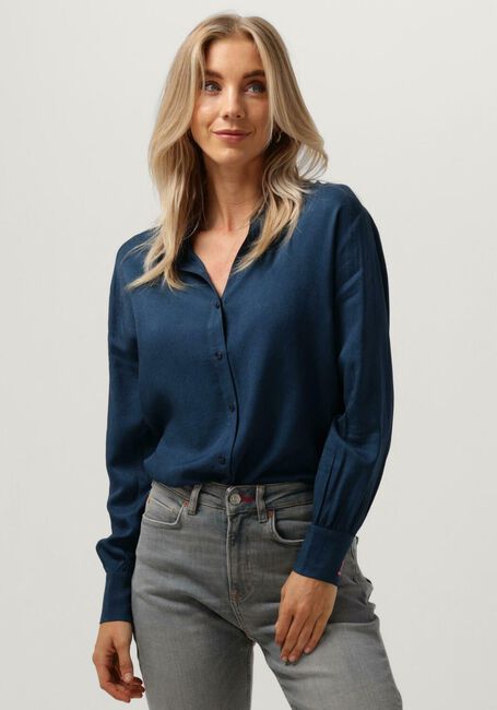 Dunkelblau POM AMSTERDAM Bluse MILLY ETERNAL BLUE - large