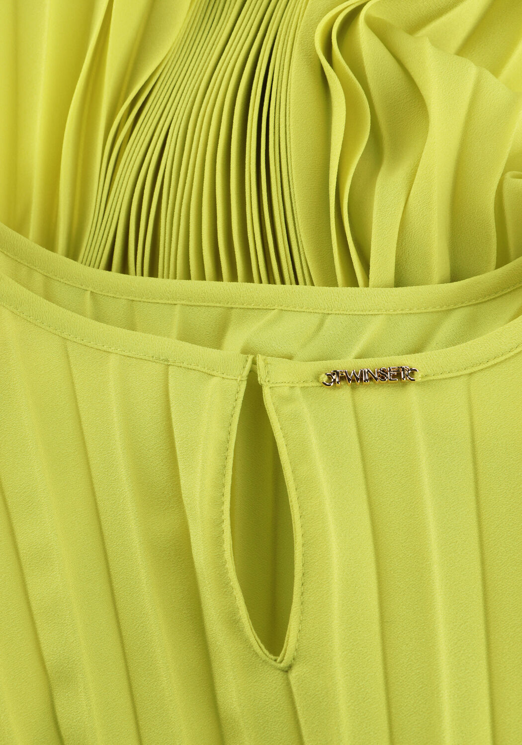 Limette TWINSET MILANO Maxikleid 261TP2562 - large