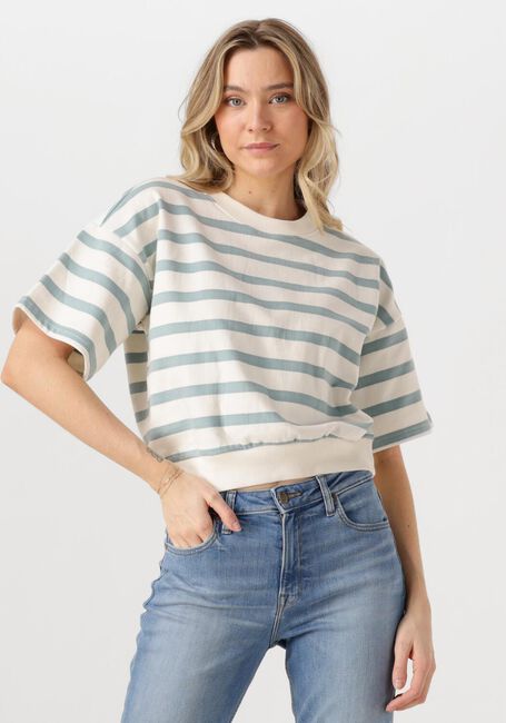 Hellblau MINUS Pullover ESTELLA SHORT SLEEVE SWEAT - large