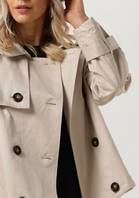 Sand MY ESSENTIAL WARDROBE Trenchcoats MIRAMW SHORT TRENCHCOAT - large