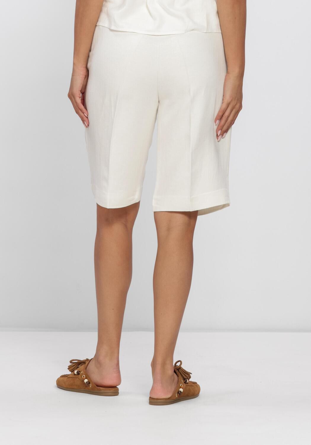 Wei&szlig;e SECOND FEMALE Hosen LINO SHORT - large