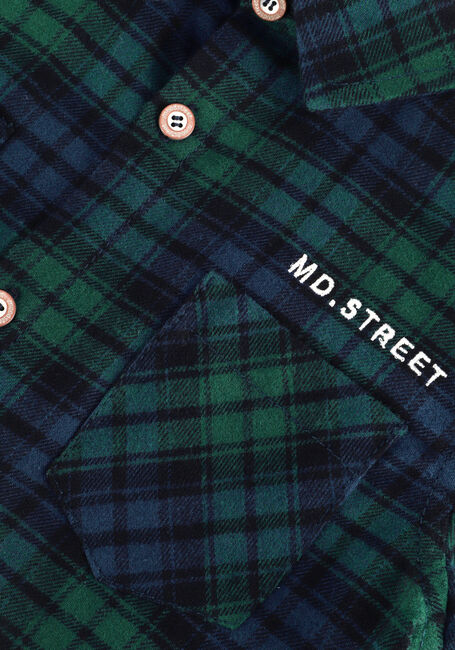 Blaue MOODSTREET Casual-Oberhemd M208-6191 - large