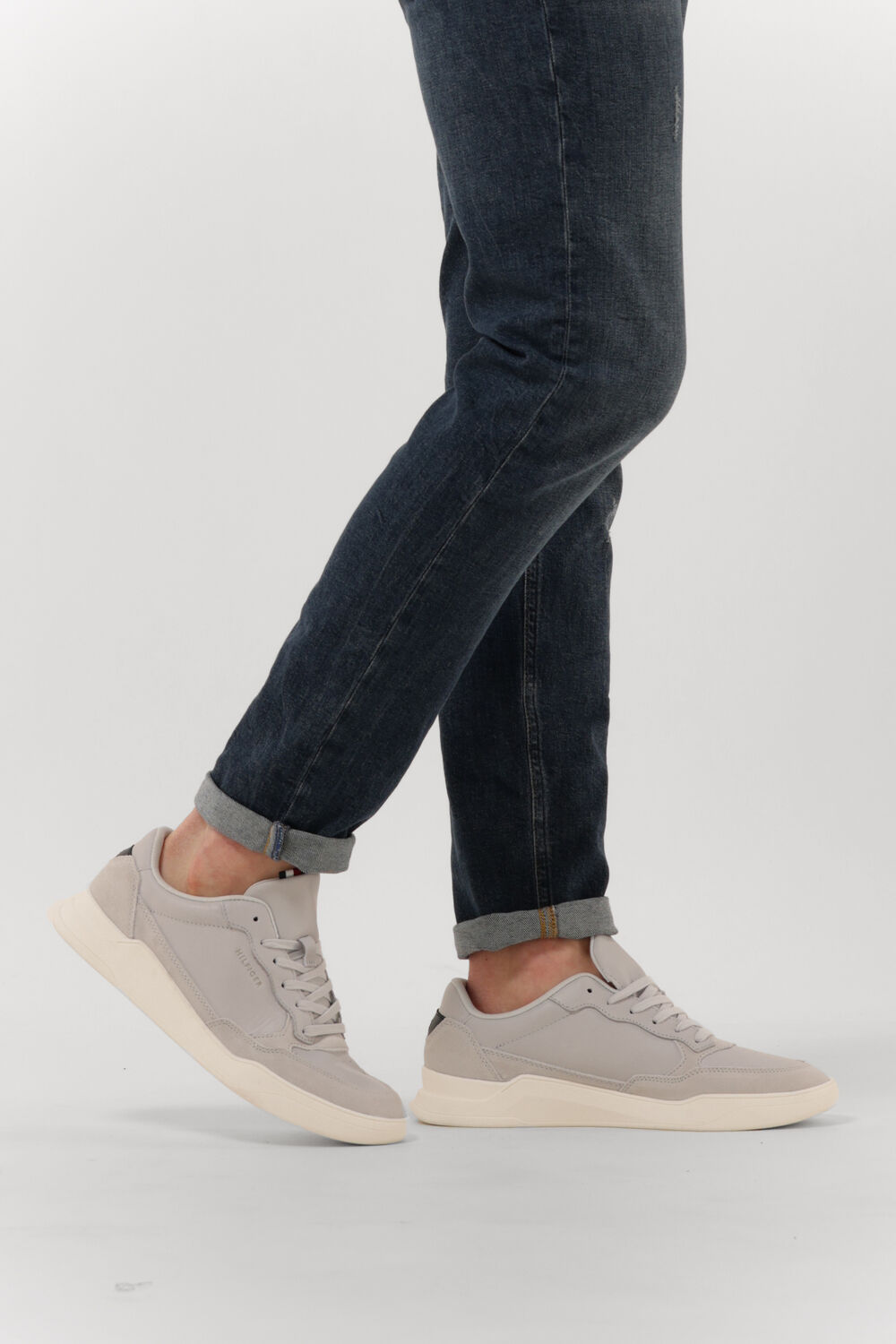 Graue TOMMY HILFIGER Sneaker Low ELEVATED CUPSOLE - large