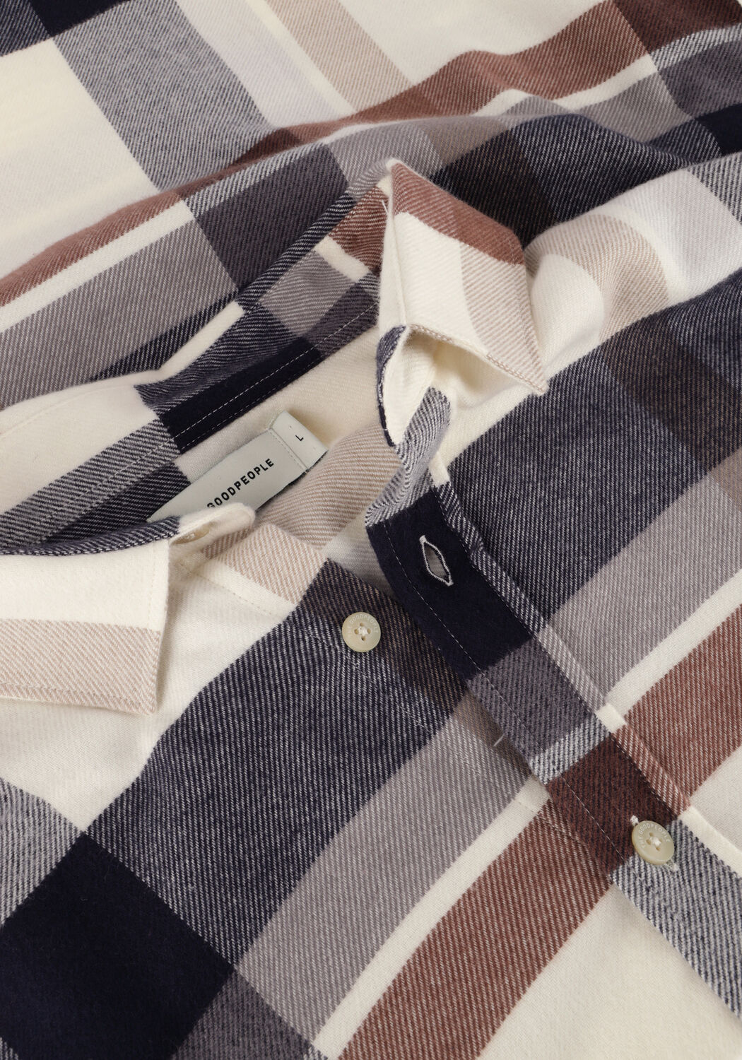 Blaue THE GOODPEOPLE Overshirt SAMMIE - large