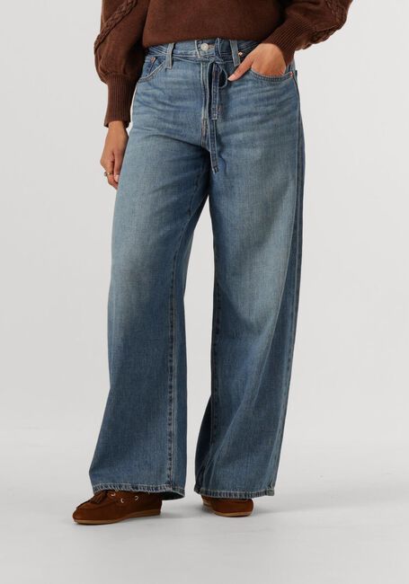 Blaue LEVI'S Wide jeans XL STRAIGHT STOP FLAXING - large
