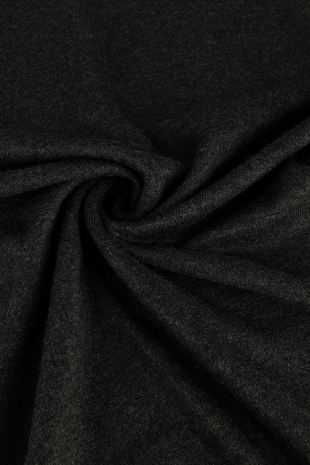 Dunkelgrau PUREWHITE Rollkragenpullover ESSENTIAL KNIT MOCKNECK LS - large