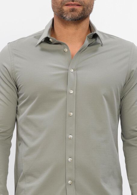 Olive CAST IRON Casual-Oberhemd CF TECH TWILL JERSEY - large