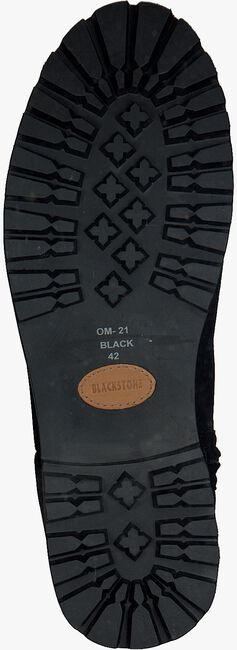 Schwarze BLACKSTONE OM21 Hohe Stiefel - large