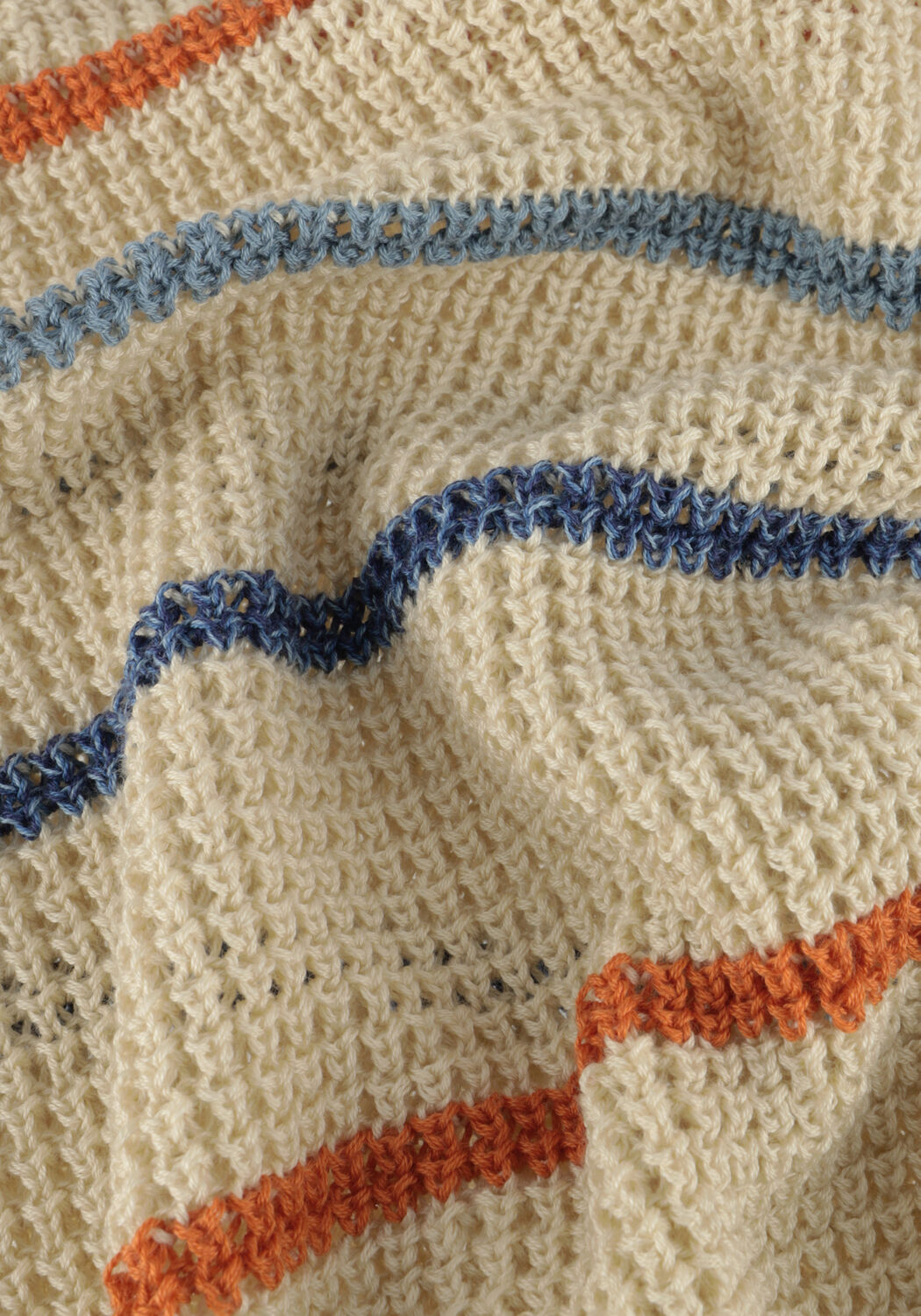 Beige YOUR WISHES Pullover STRIPE KNIT - large