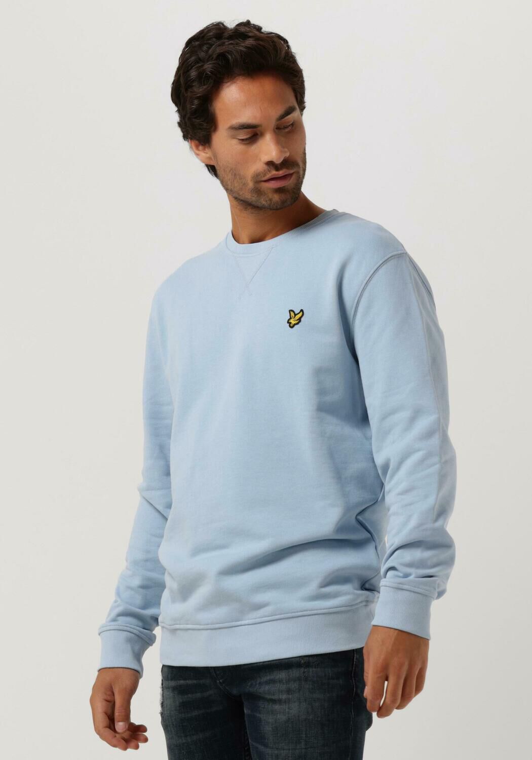 Hellblau LYLE SCOTT Pullover CREW NECK SWEATSHIRT Omoda