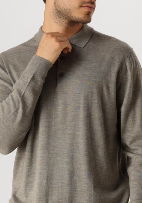 Grüne PROFUOMO Polo-Shirt POLO LONG SLEEVE - large
