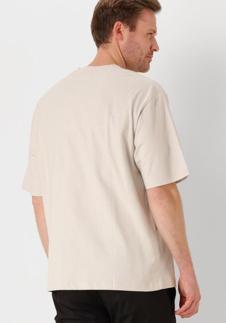 Sand CALVIN KLEIN T-shirt HEAVY RELAXED TEE - large