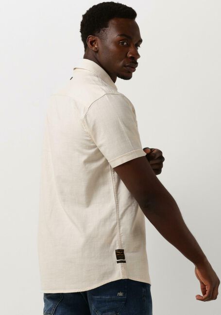 Beige PME LEGEND Casual-Oberhemd SHORT SLEEVE SHIRT CTN SLUB - large