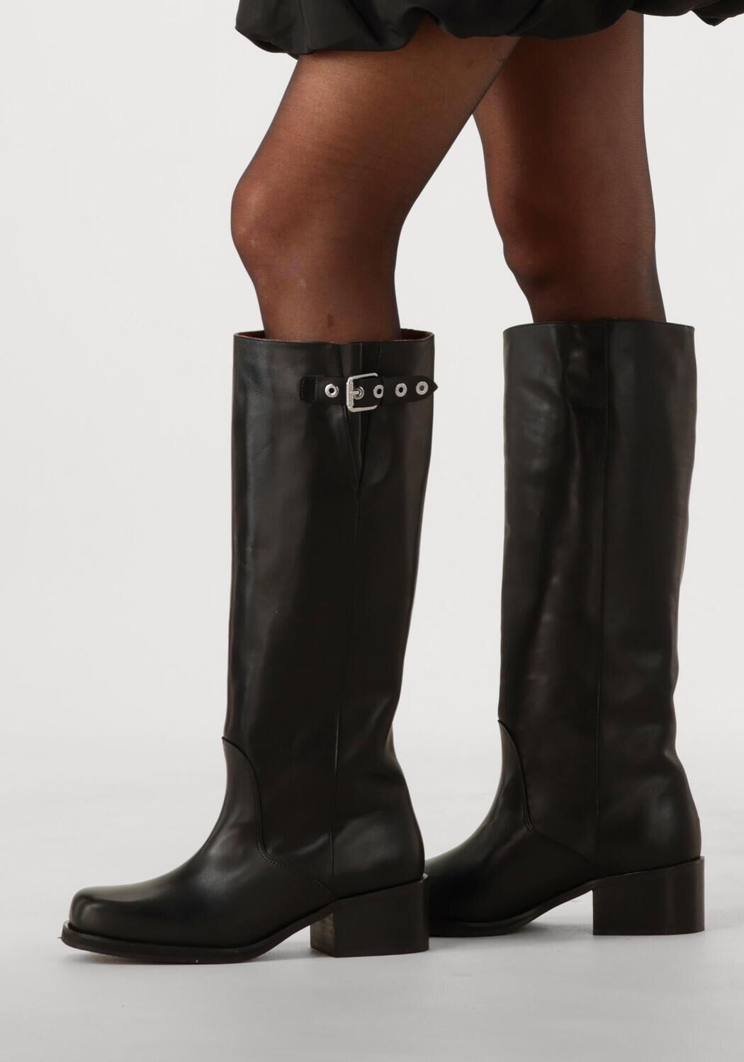 Schwarze TORAL Hohe Stiefel RONNIE - large
