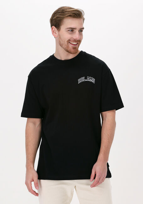 Schwarze COLOURFUL REBEL T-shirt RBL AMS SMALL CHEST TEE - large