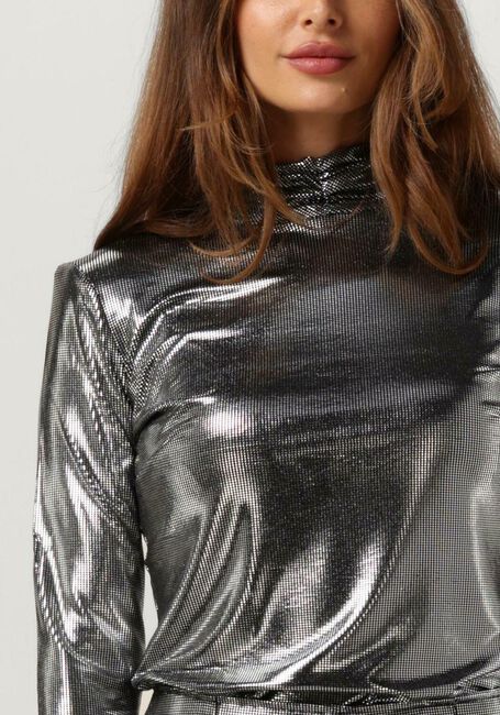 Silberne NOTES DU NORD Langarmshirts IVETTA BLOUSE - large