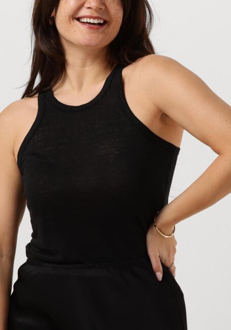 Schwarze RESORT FINEST Top TANK TOP - large