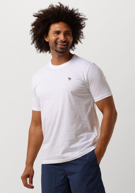 Weiße PS PAUL SMITH T-shirt MENS REG FIT T-SHIRT - large