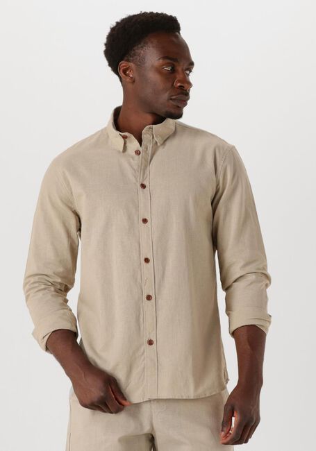 Sand ANERKJENDT Casual-Oberhemd AKLEIF L/S COT/LINEN SHIRT - large