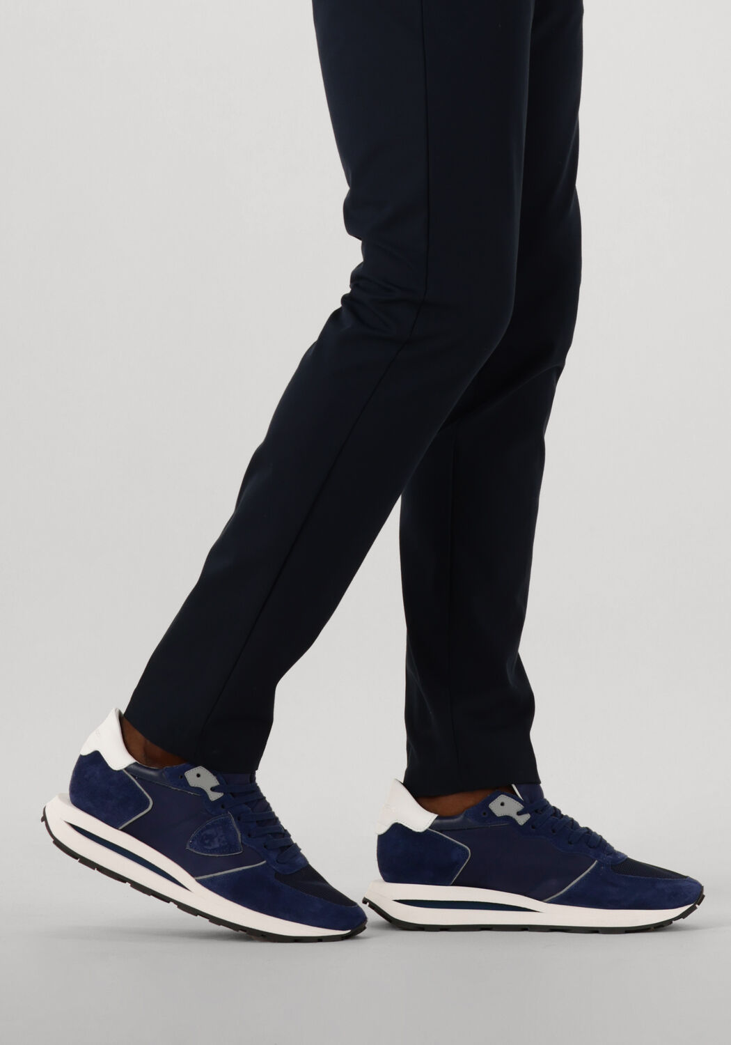 Blaue PHILIPPE MODEL Sneaker Low TROPEZ HAUTE LOW MAN - large