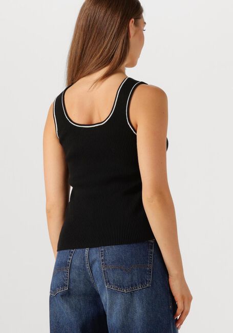 Schwarze SELECTED WOMEN Top SLFKAMMA JENNY SL KNIT TOP - large