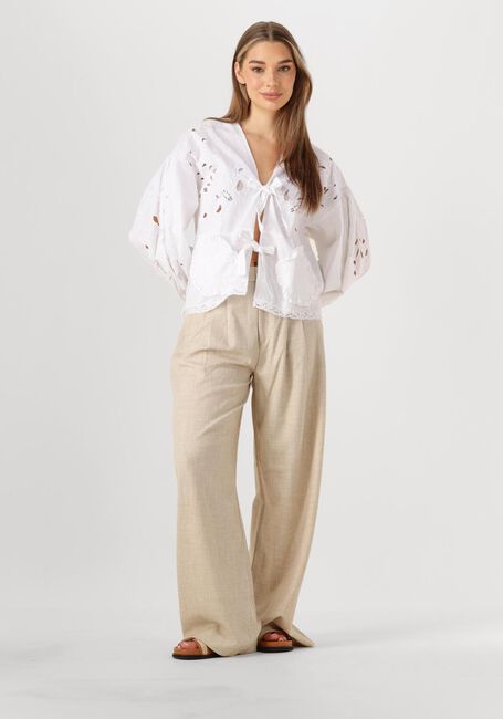 Weiße SISSEL EDELBO Blusen YANG TOP - large