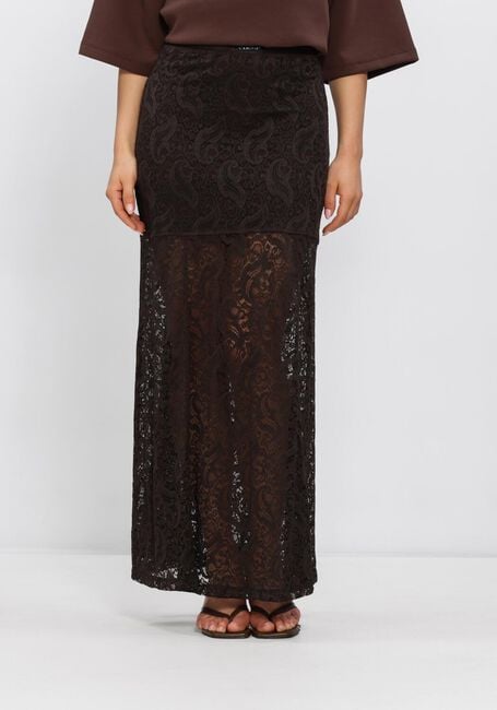 Braune HAUTE L'AMITI&Eacute; R&ouml;cke SUMMER LACE TALL SKIRT - large