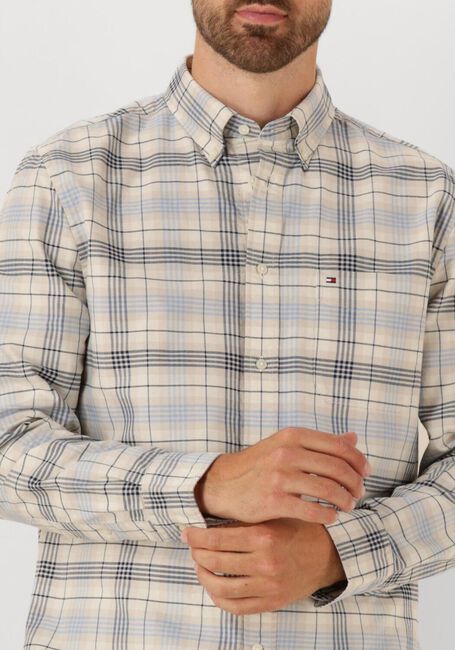 Blaue TOMMY HILFIGER Klassische Hemden HERIT OXFD RWB CHECK RF SHIRT - large