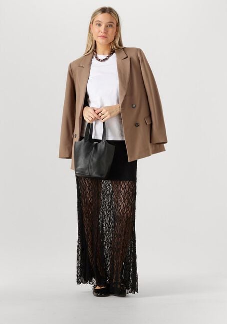 Schwarze NEO NOIR Maxirock MARIYA LACE SKIRT - large