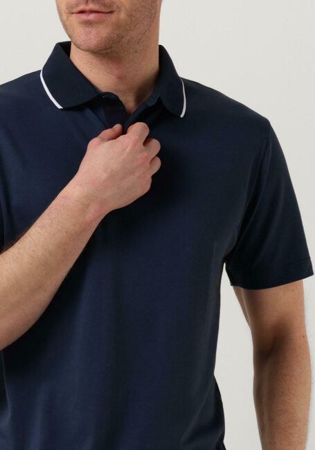 Dunkelblau SELECTED HOMME Polo-Shirt SLHLEROY COOLMAX SS POLO B - large