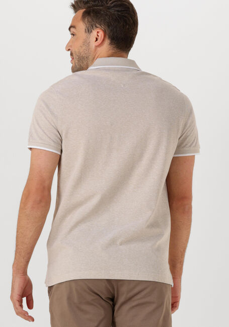 Beige TOMMY HILFIGER Polo-Shirt LINEN PIQUE REG POLO - large