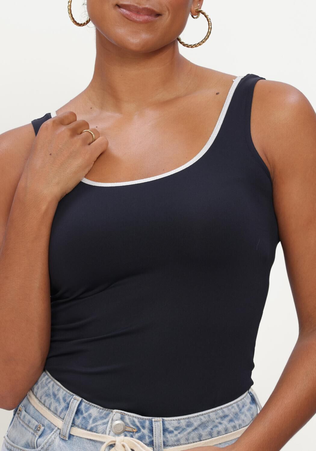 Dunkelblau NUKUS Tops & T-shirts JUBA SINGLET - large