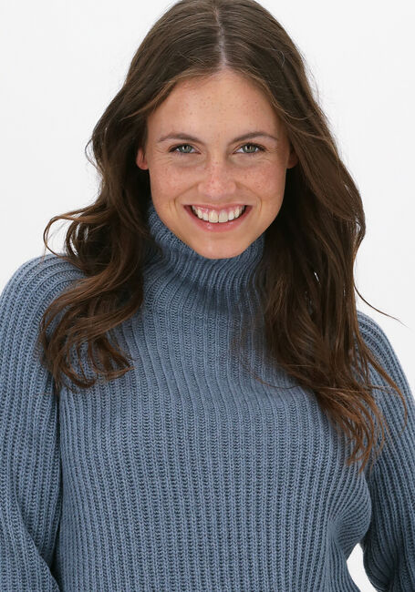 Blaue DRYKORN Rollkragenpullover ARWEN - large