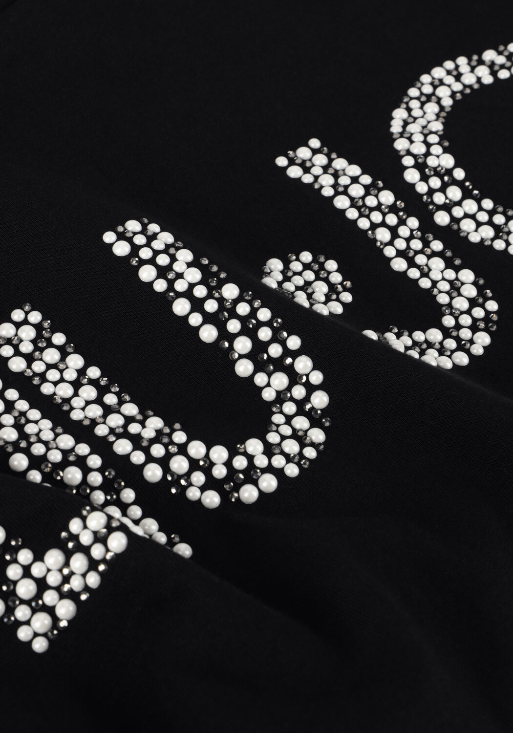 Schwarze LIU JO T-shirt JERSEY T-SHIRT - large