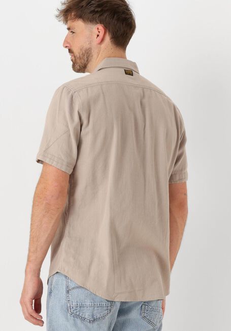 Taupe G-STAR RAW Casual-Oberhemd MARINE SLIM SHIRT S\S - large
