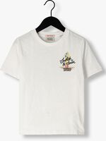 Weiße SCOTCH & SODA T-shirt KNOTTED FROND T-SHIRT - medium