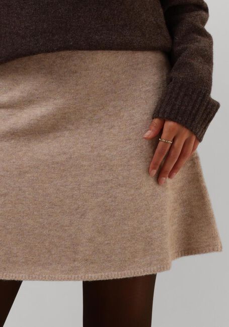 Beige NEO NOIR Minirock GISA KNIT SKIRT - large
