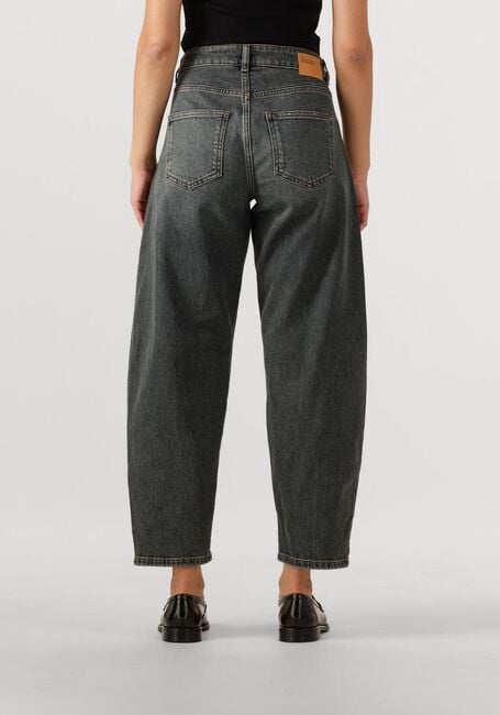 Schwarze MY ESSENTIAL WARDROBE Straight leg jeans BALOOMW 139 HIGH BARREL - large