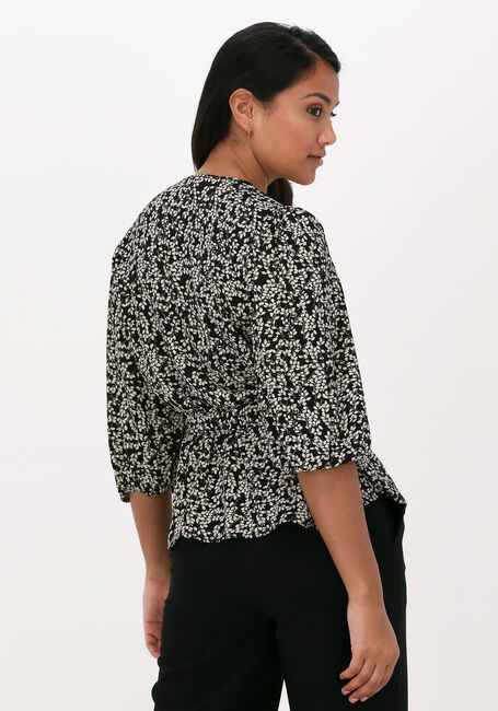Schwarze MODSTRÖM Bluse ODA PRINT TOP - large
