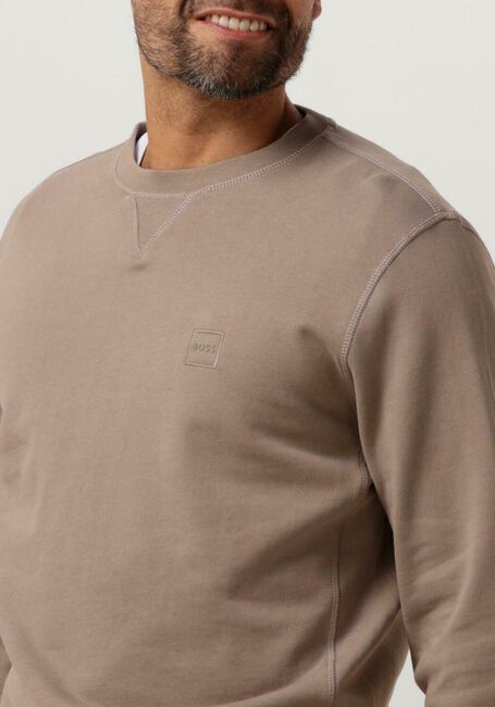 Taupe BOSS Sweatshirt WESTART - large