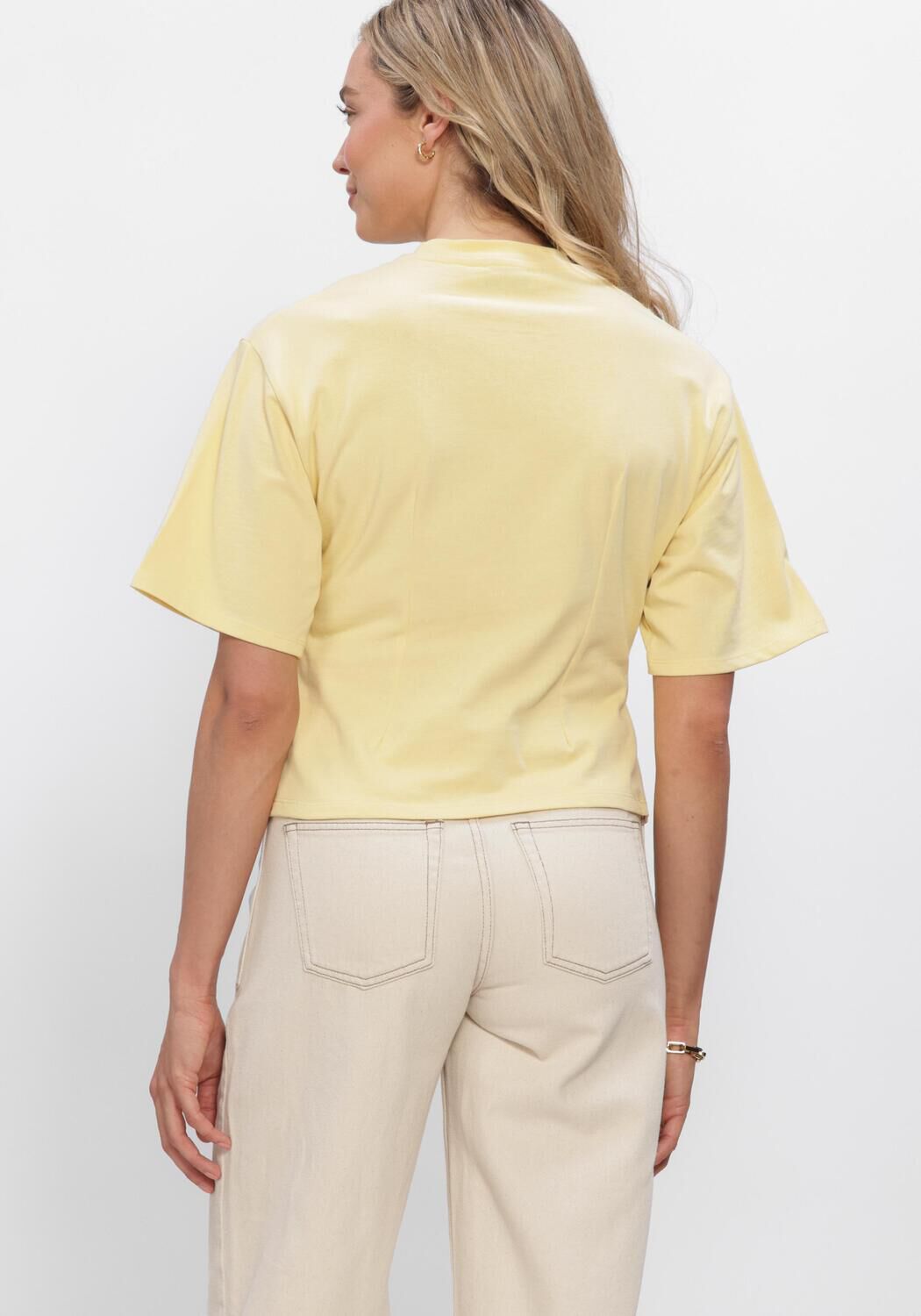 Gelbe MODSTR&Ouml;M Tops & T-shirts TAMPAMD T-SHIRT - large