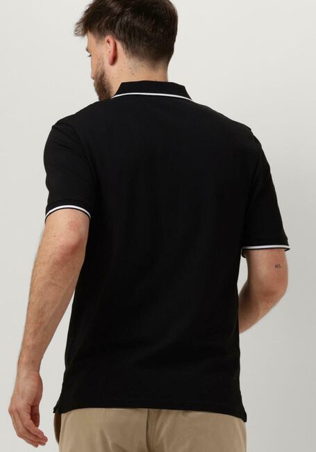 Schwarze LYLE & SCOTT Polo-Shirt TIPPED POLO SHIRT - large