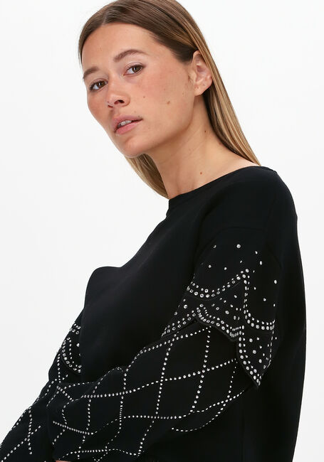 Schwarze LIU JO Pullover FELPA CHIUSA - large