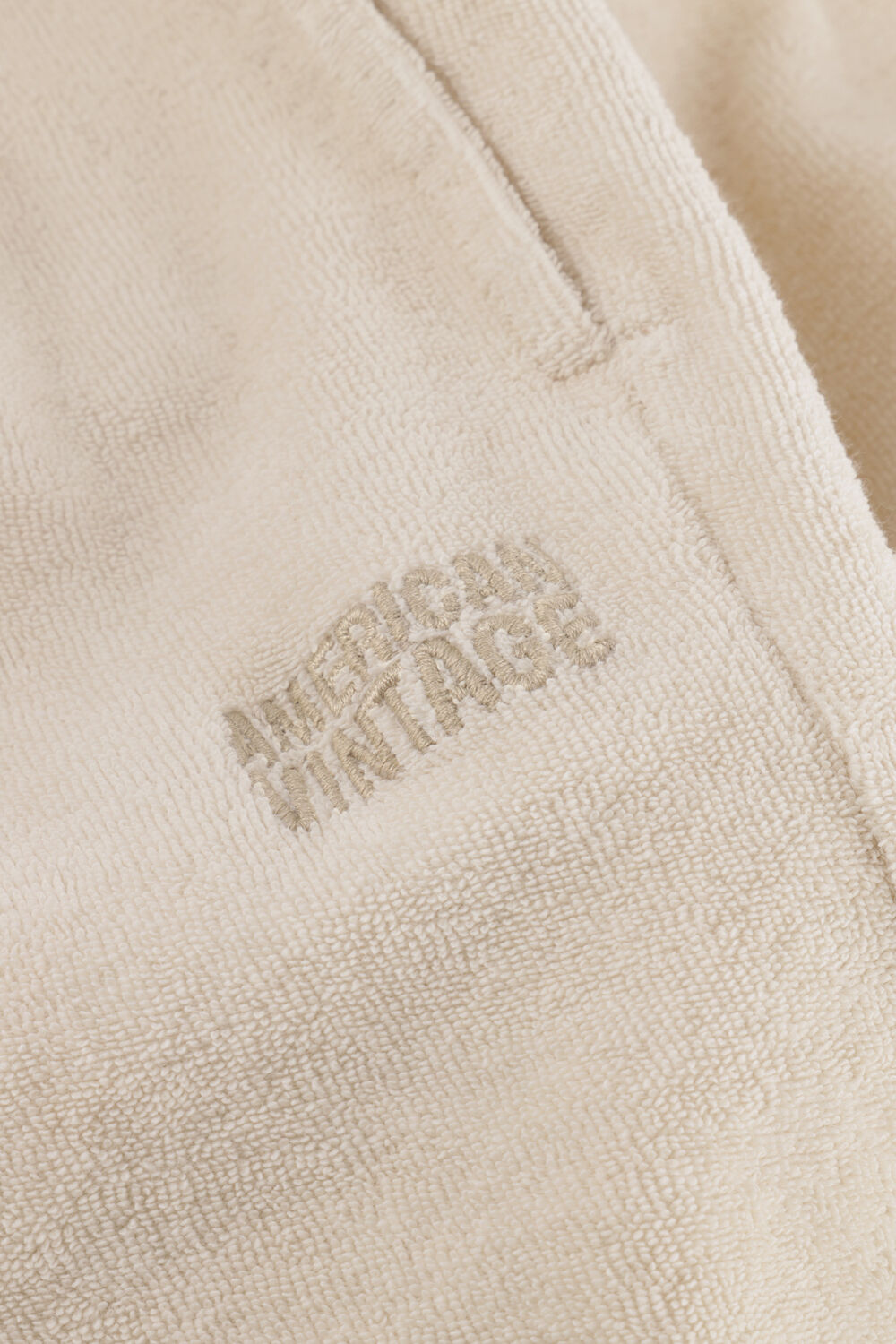 Beige AMERICAN VINTAGE Jogginghose FUXOW - large