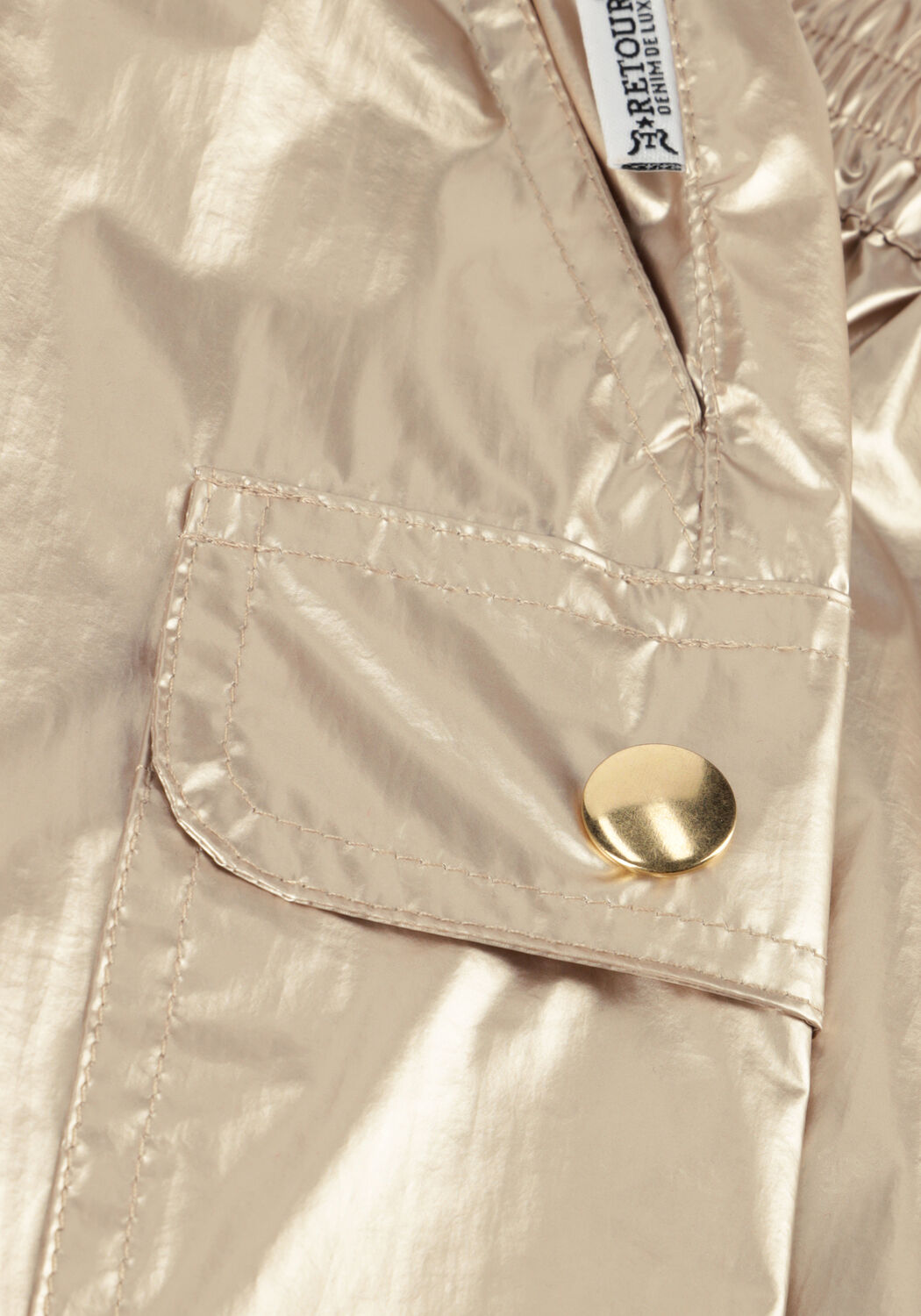 Goldfarbene RETOUR Hosen OTISHA - large