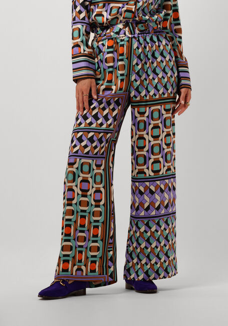 Mehrfarbige/Bunte SUNCOO Weite Hose JAIRO - large