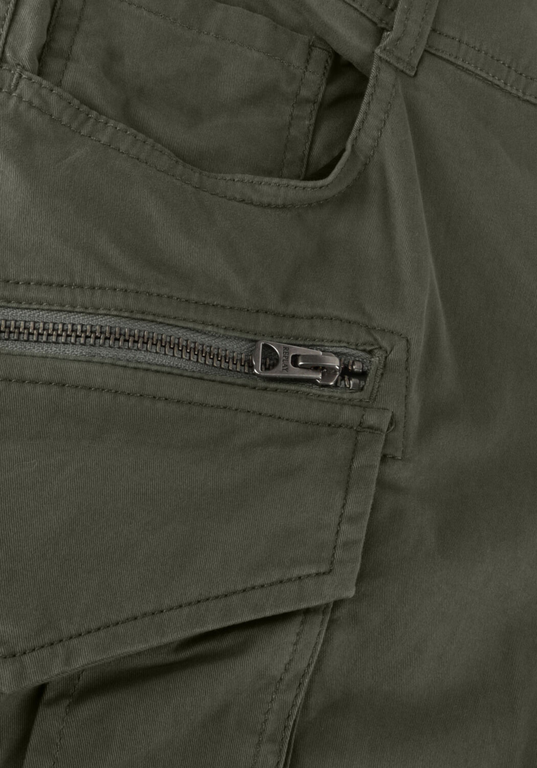 Gr&uuml;ne REPLAY Cargohosen JOE PANTS - large